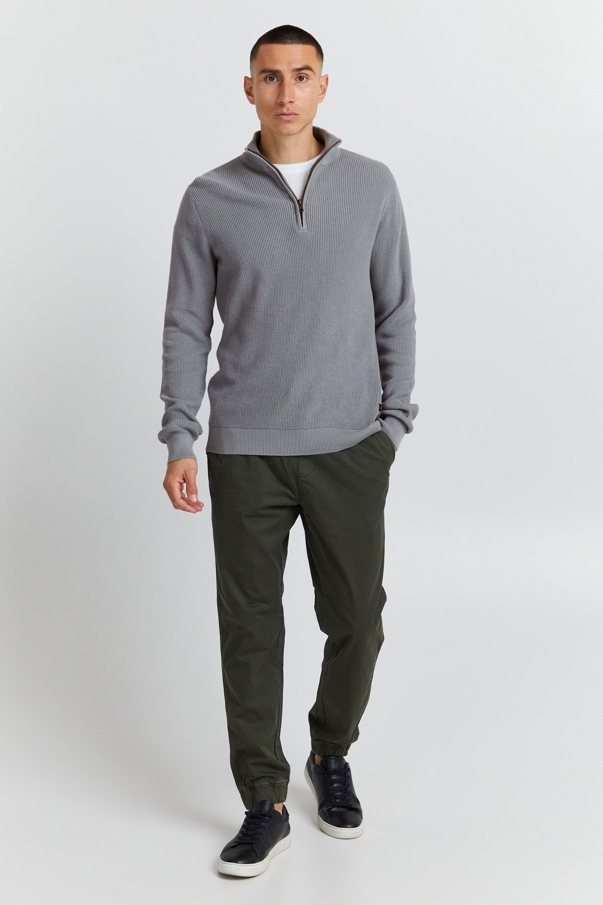 Blend Troyer BHCodford Schicker Pullover mit Reißverschlusskragen