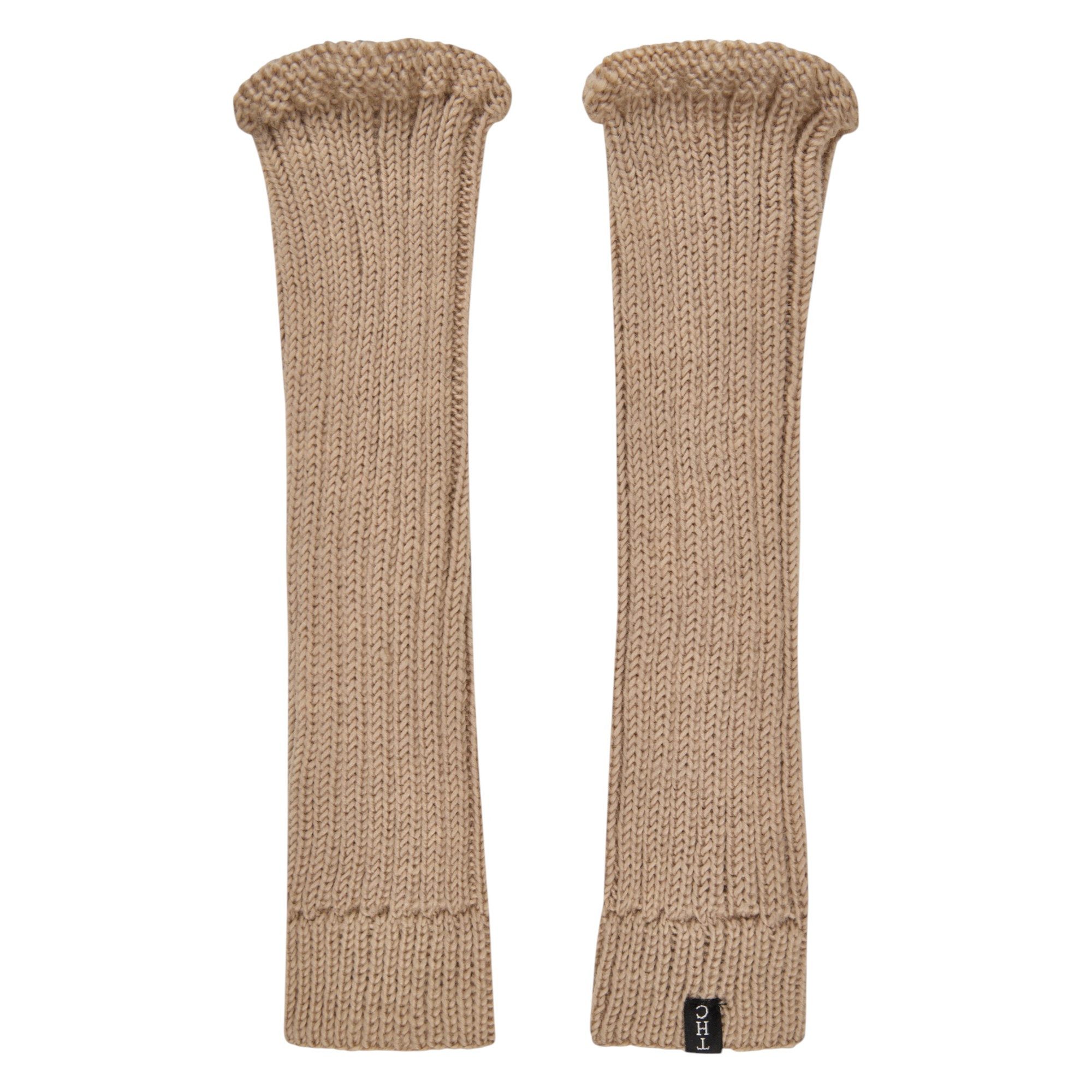 THC Natural Line Beinstulpen THC Schafwoll Stulpen beige (1 Paar, 1-St., 1 Paar) breites Bündchen