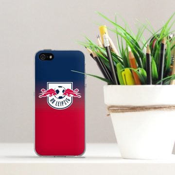 DeinDesign Handyhülle Offizielles Lizenzprodukt RB Leipzig Verlauf RB Leipzig, Apple iPhone 5 Silikon Hülle Bumper Case Handy Schutzhülle