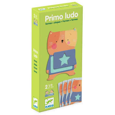 DJECO Spiel, DJ08368 Lernspiele: Primo Ludo - Formen