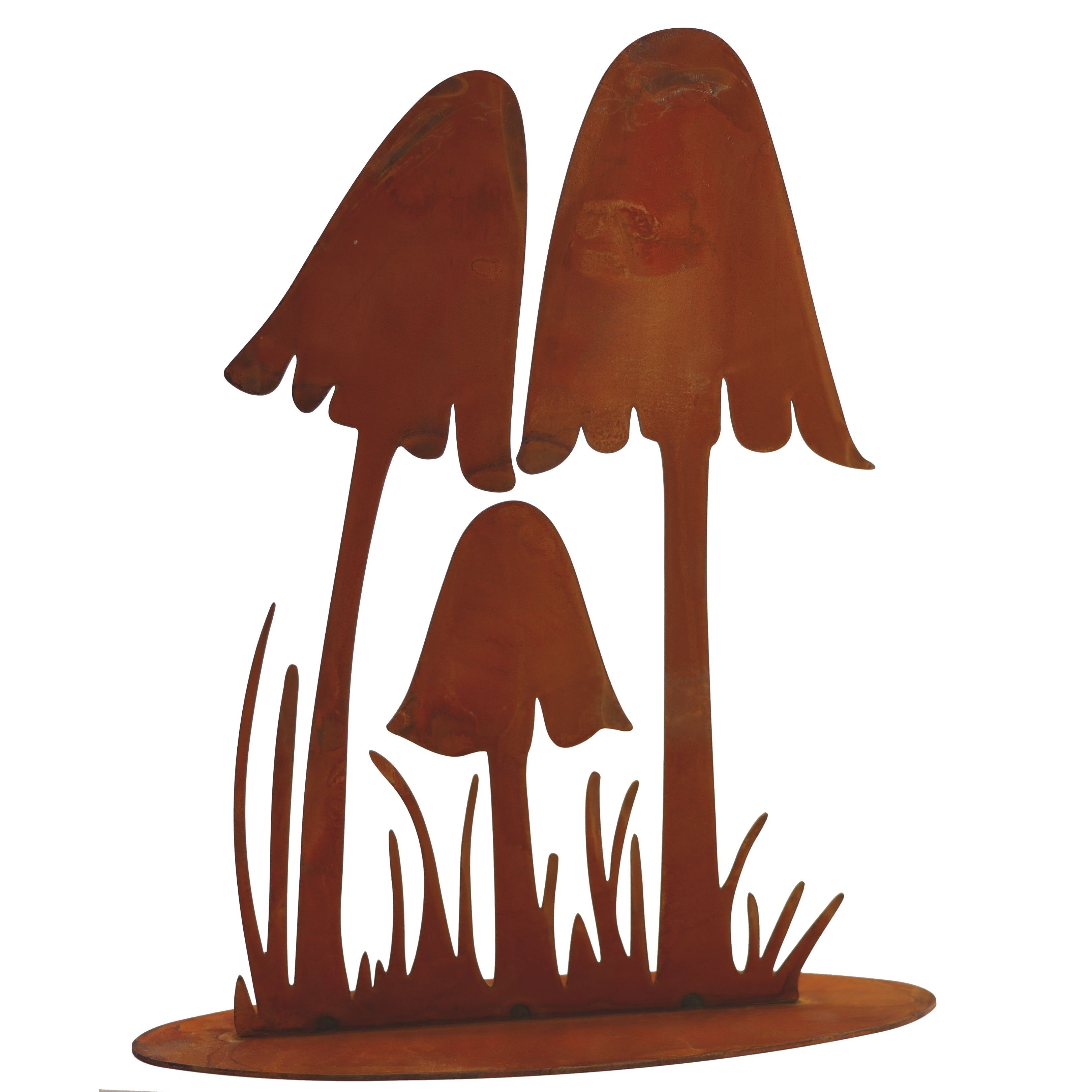 Gartenfigur Herbstdeko Pilze Deko Garten