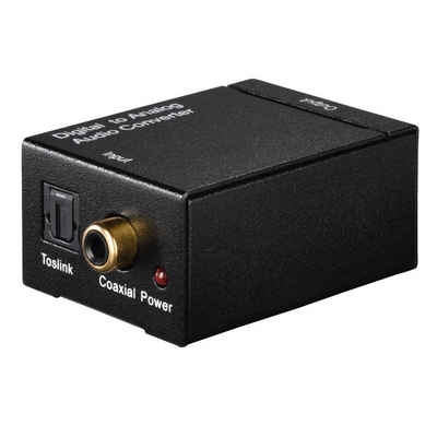 Hama Audio-Konverter "AC80", digital auf analog Signal-Converter Audio-Adapter
