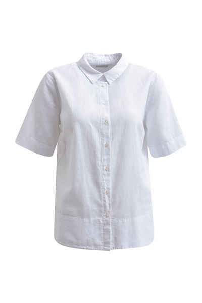 Milano Italy Kurzarmbluse SHORT SLEEVE BLOUSE W COLLAR AND PL