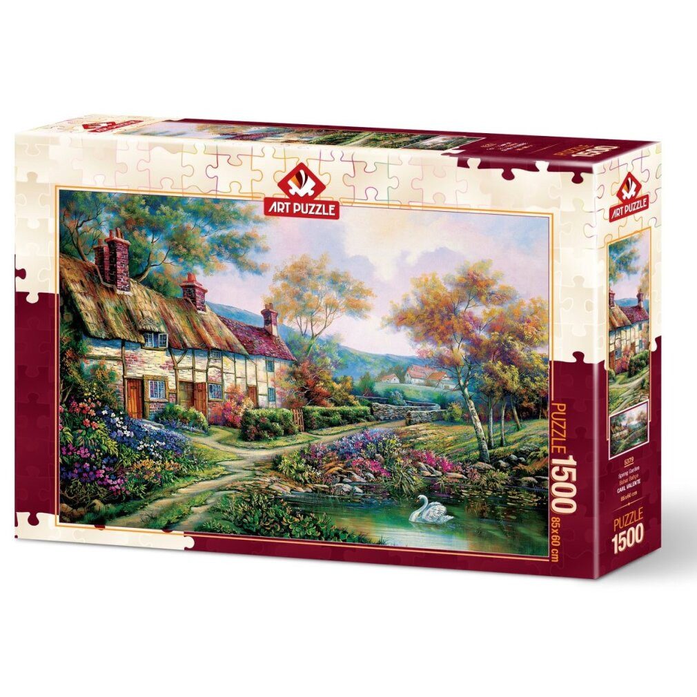ART PUZZLE Puzzle Puzzle Frühlingsgarten 1500 Teile, Puzzleteile