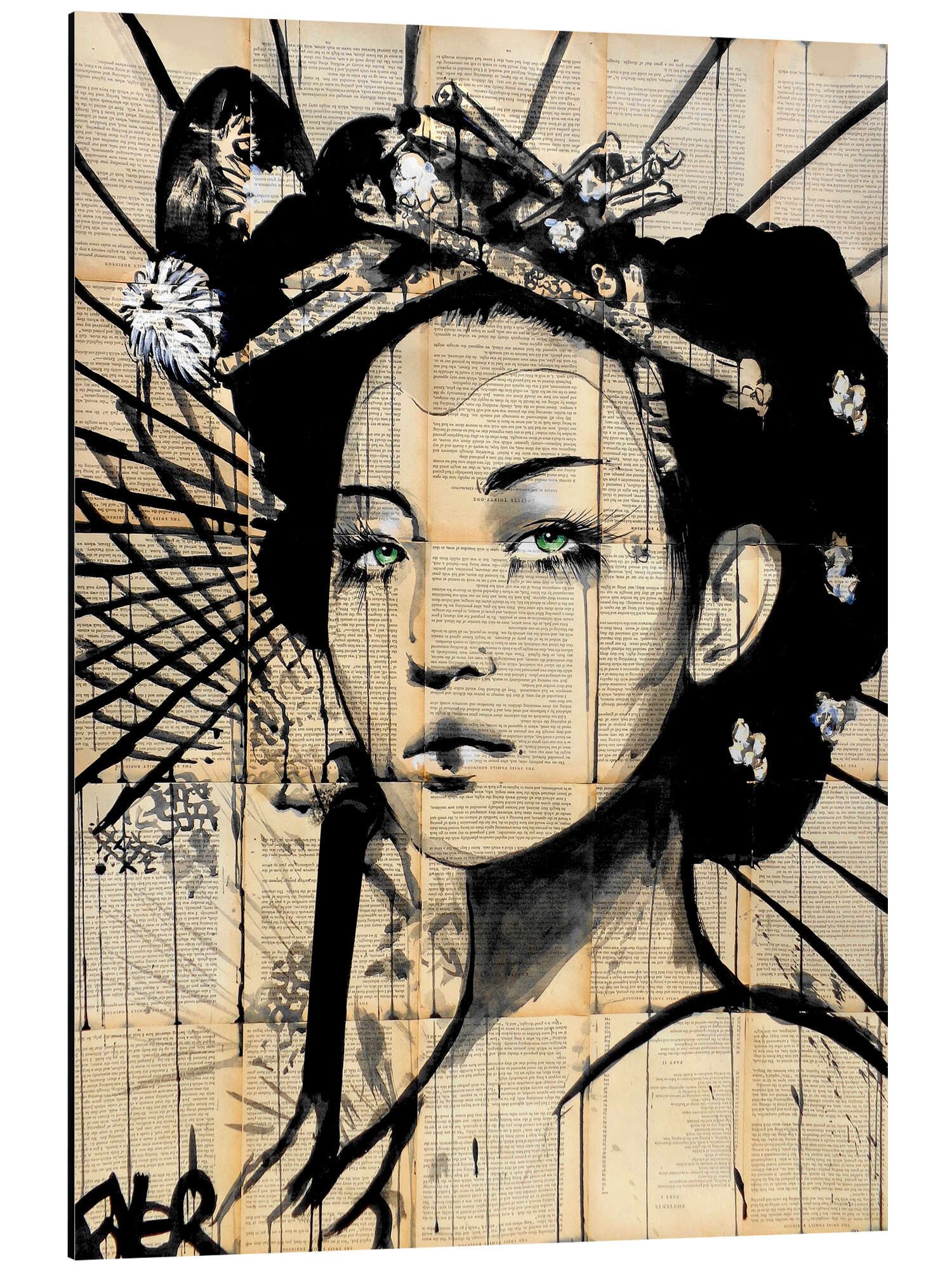 Alu-Dibond-Druck Loui Jover