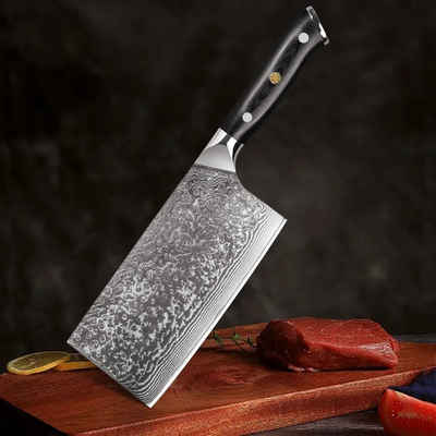 Coisini Damastmesser Kochmesser 67 Schichten Damaststahl Küchenmesser mit G10 Griff