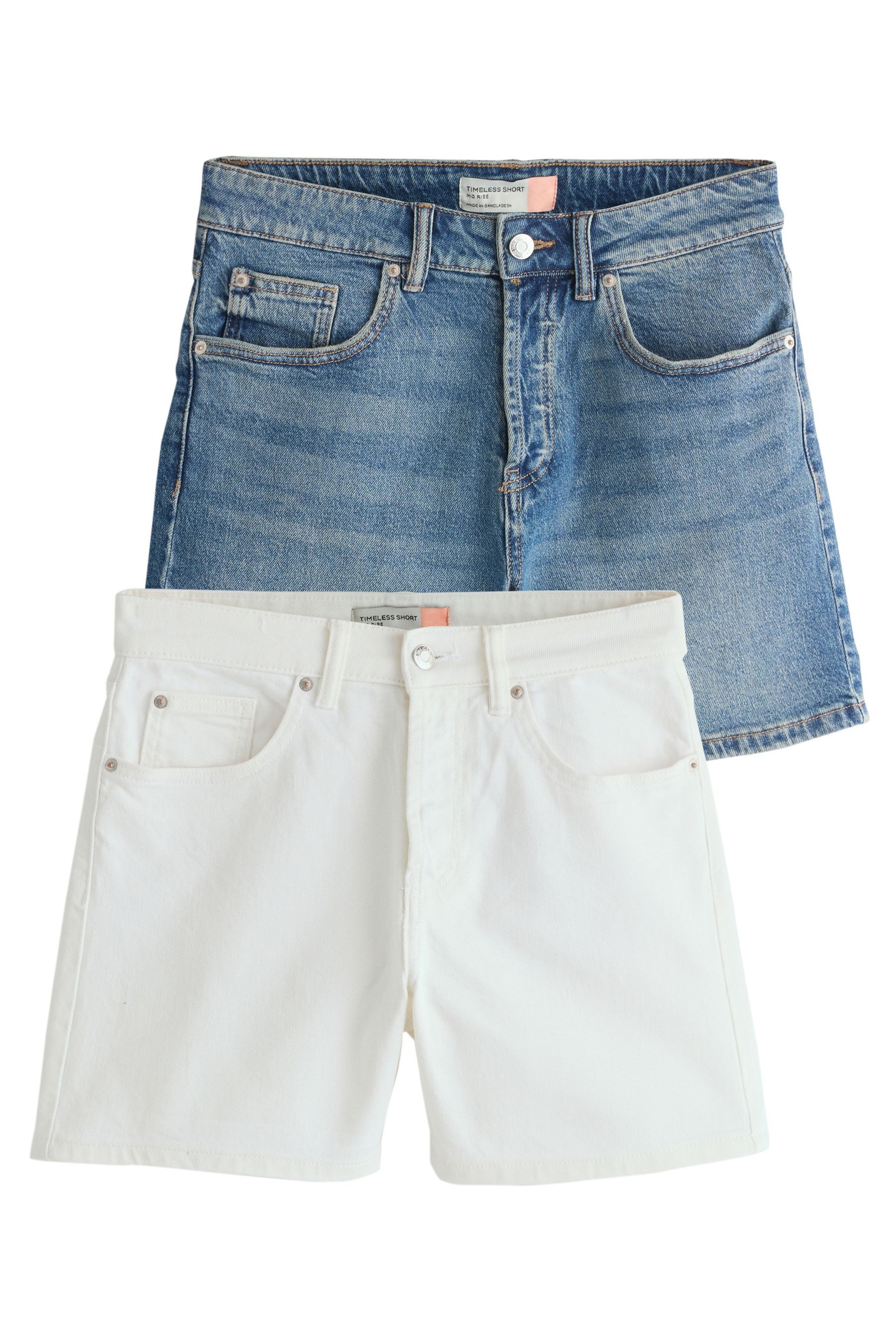Next Shorts Zeitlose Shorts, 2er-Pack (2-tlg)