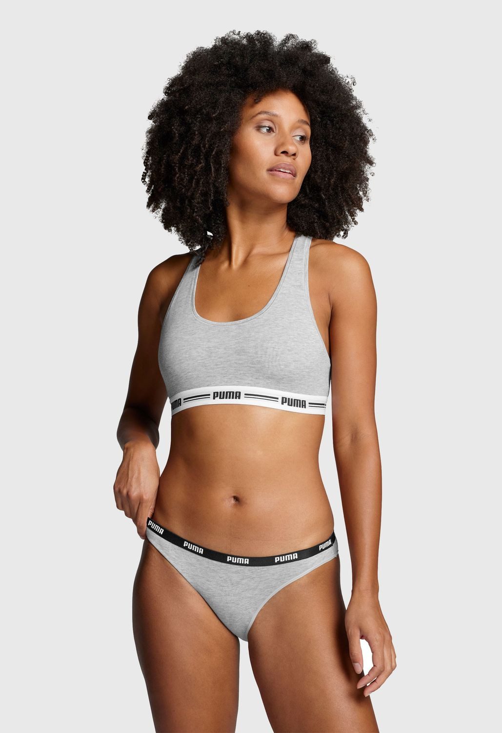 PUMA BODYWEAR Bikinislip Bikini-Slip (2-St) Low Rise, Modal günstig online kaufen