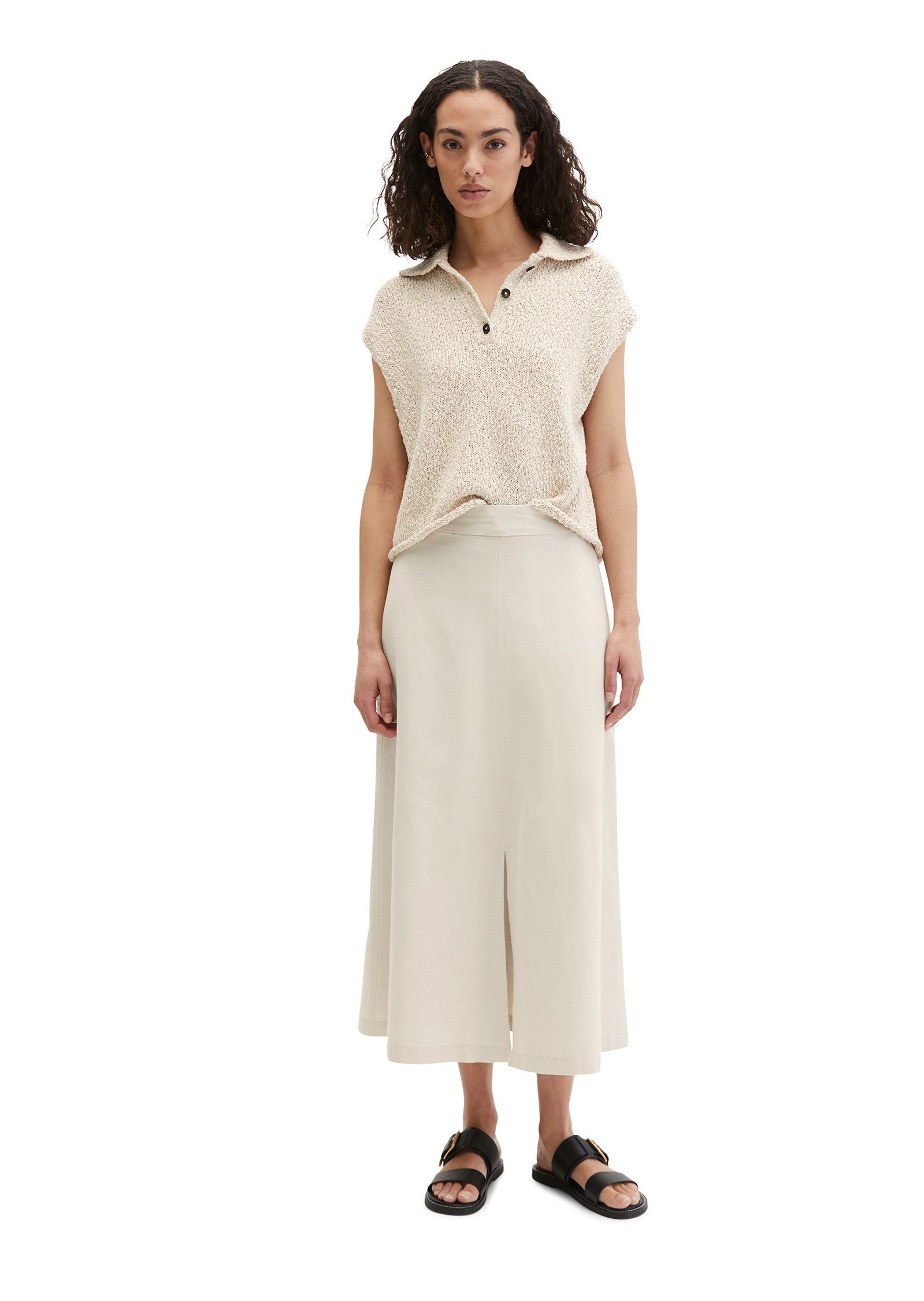 Marc O'Polo Strickpullover aus Organic-Cotton-Mix-Slub