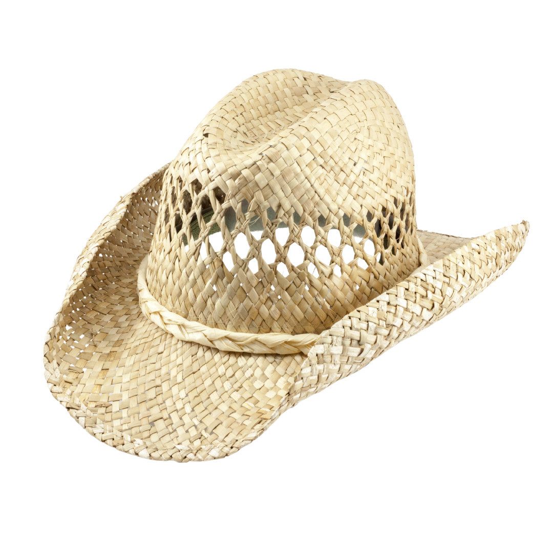 SCHEIBLER WORKWEAR Strohhut Strohhut Cowboy Modisches & lässiges Design, hervorragender UV-Schutz