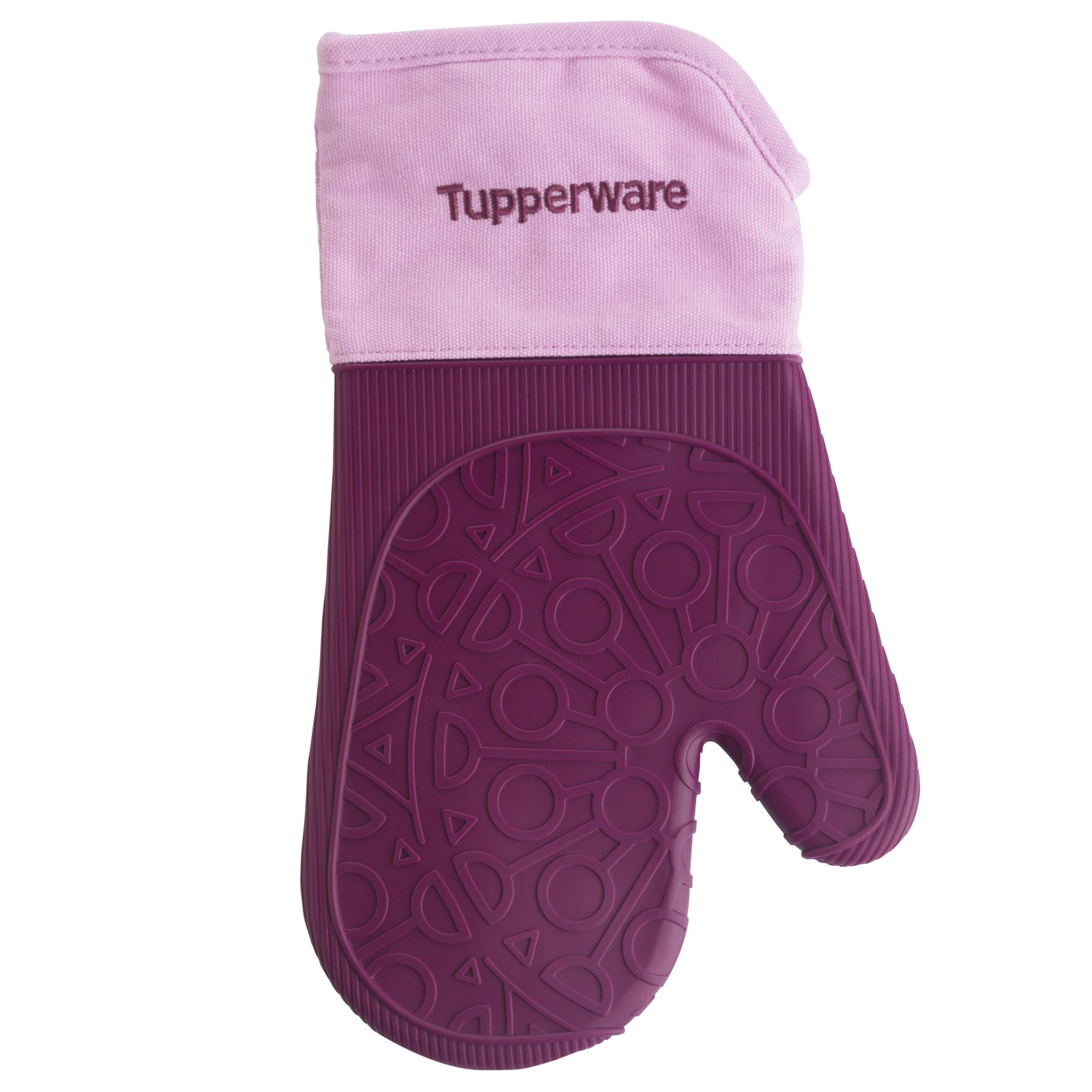 TUPPERWARE Backform Tupperware Backen Ofenhandschuh Backhandschuh Silikon lila