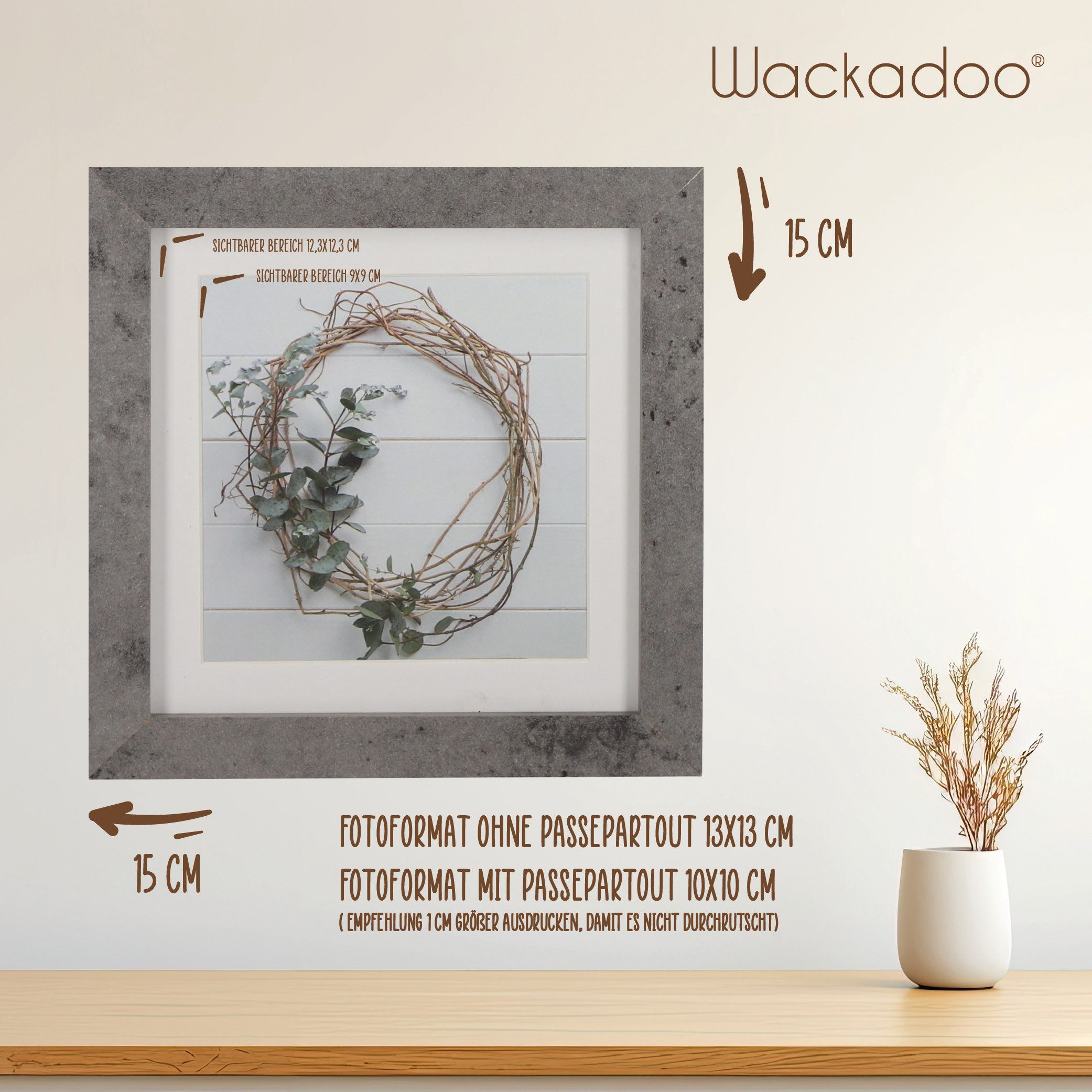 Wackadoo Living Bilderrahmen-Set the Frame Bilderrahmen günstig online kaufen