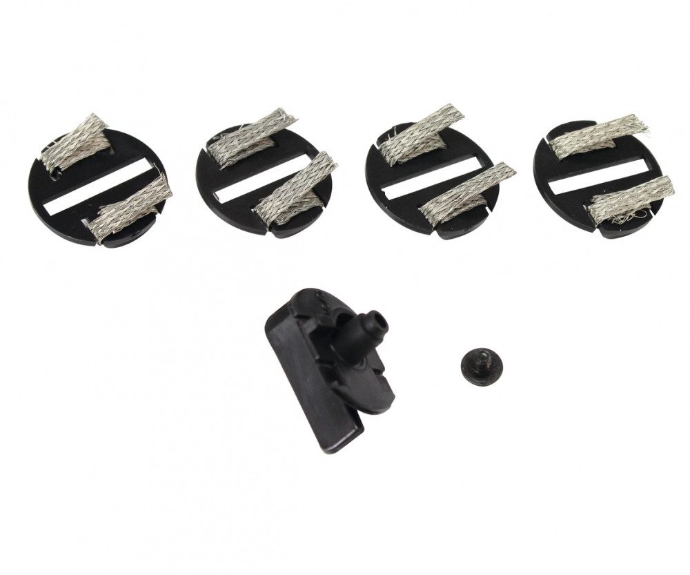 Scalextric Rennbahn-Auto Scalextric DIGITAL Schleifer/Leitkiel-Set (4)Rund