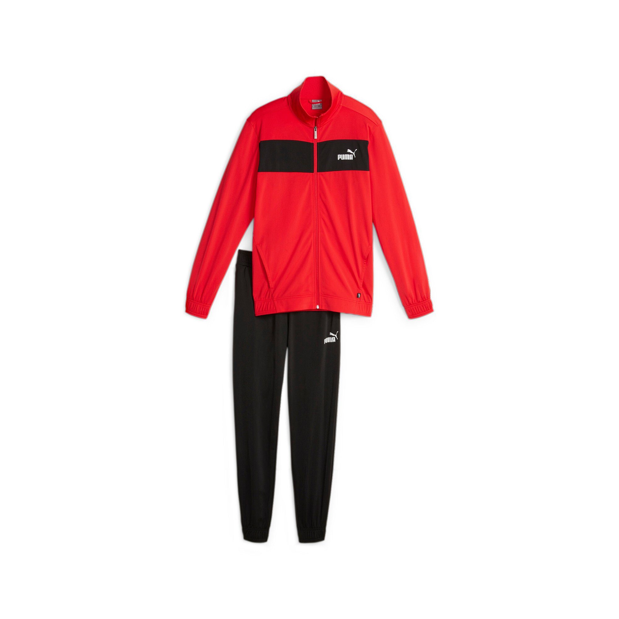 PUMA Jogginganzug POLY SUIT CL (2-tlg) Time All For Red