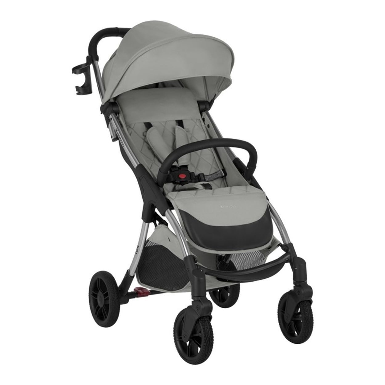 Kikkaboo Kinder-Buggy Kinderwagen Buggy Cloe bis 22 kg, Aluminiumrahmen faltbar Getränkehalter