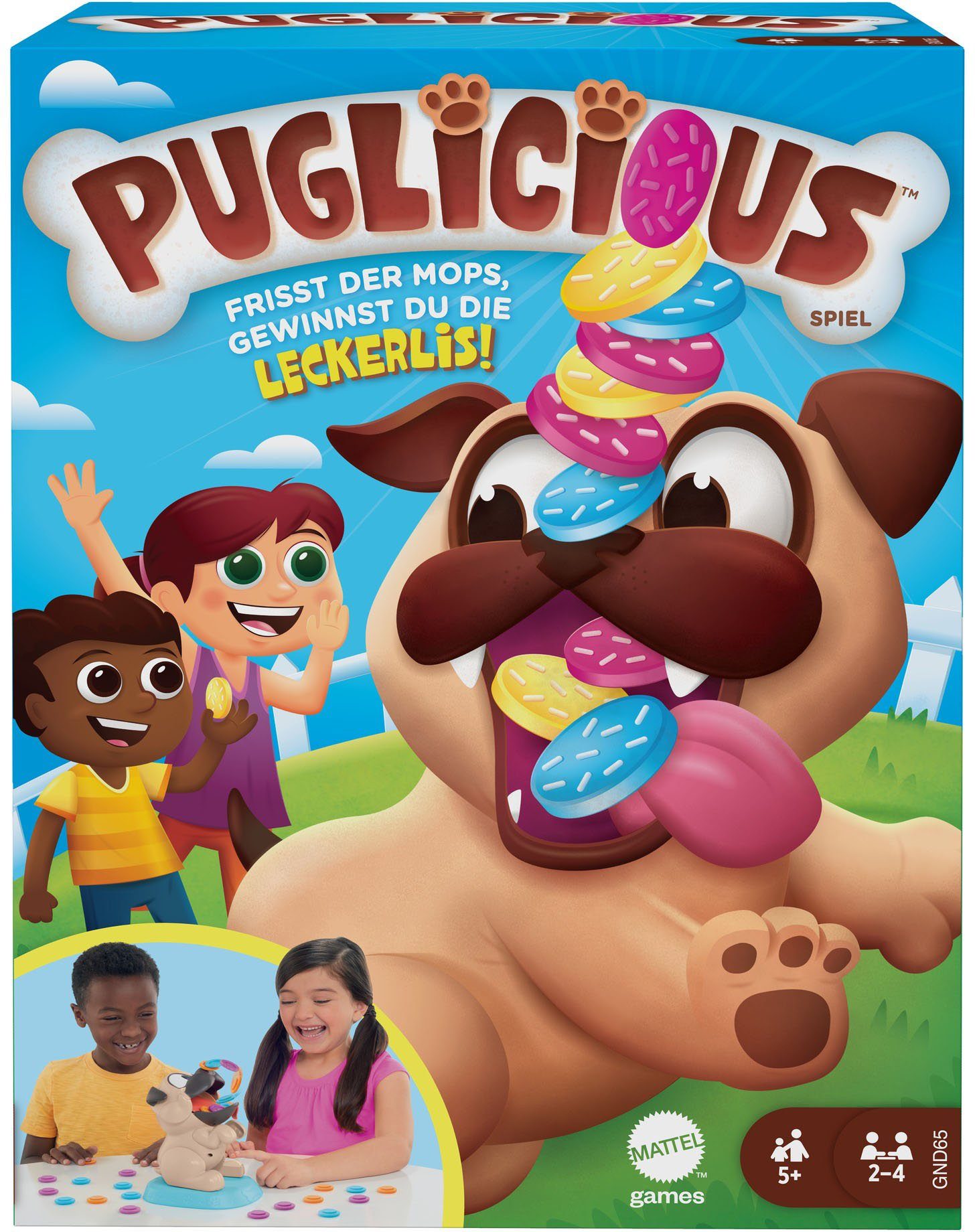 Image of Mattel games Spiel, »Puglicious«
