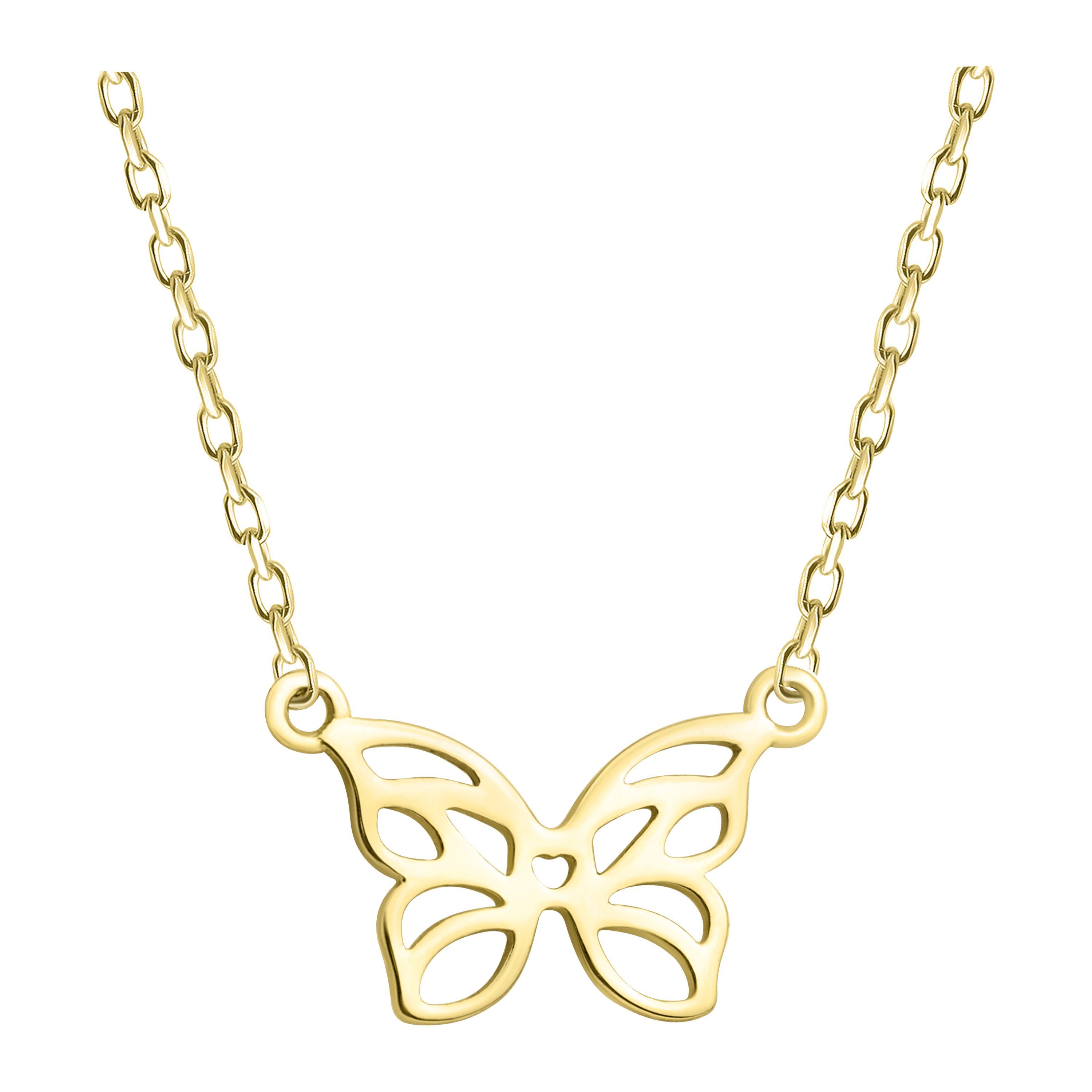 Kette mit Anhänger Schmetterling
