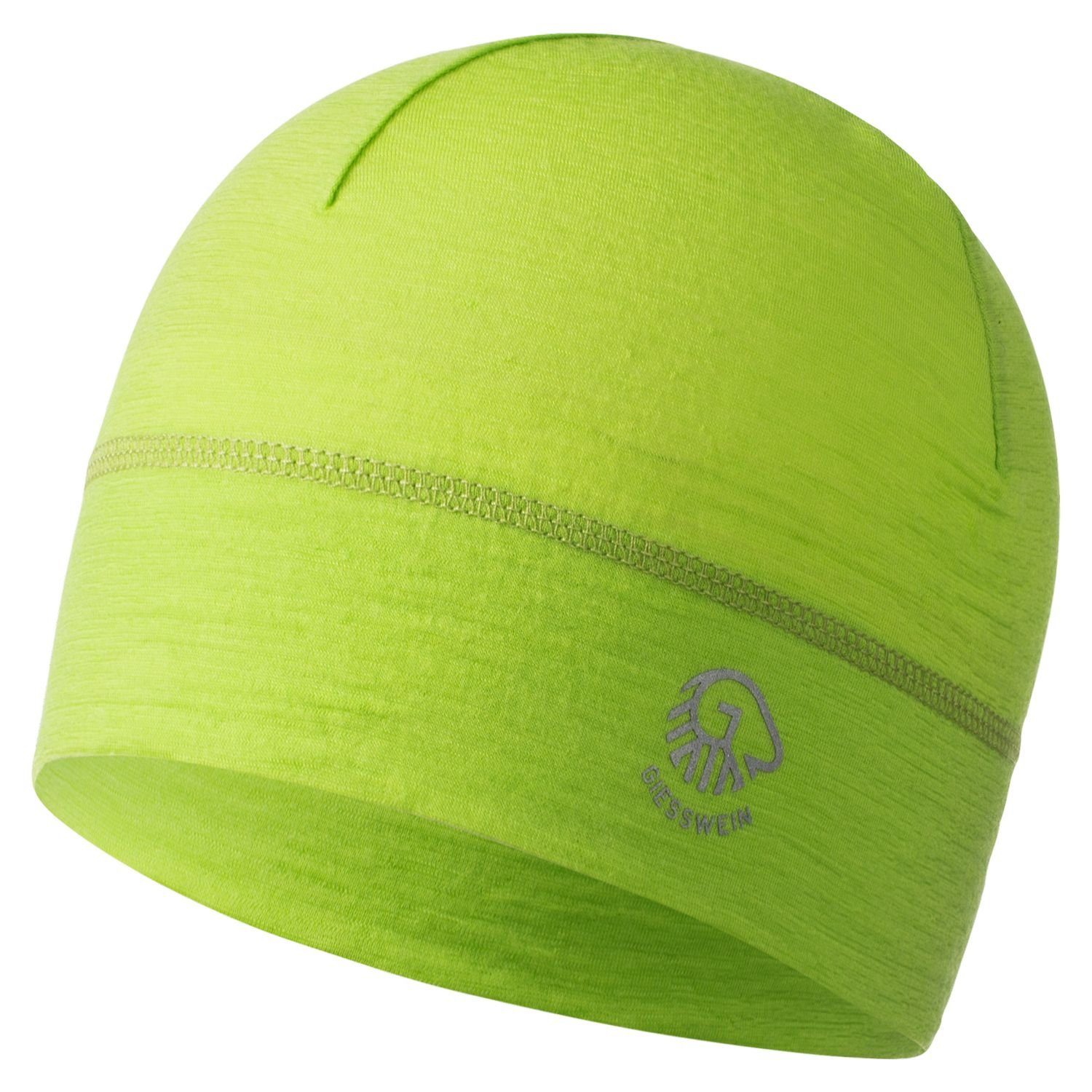 Giesswein Strickmütze Unisex Helm-Unterziehmütze Gamsstein 415-limette