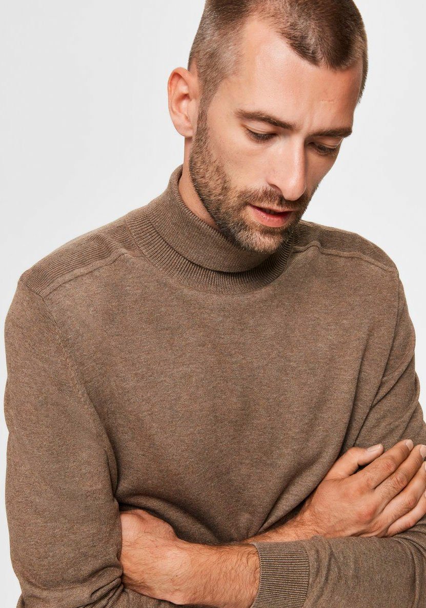 Selected Rollkragenpullover SLHBERG ROLL NECK NOOS günstig online kaufen