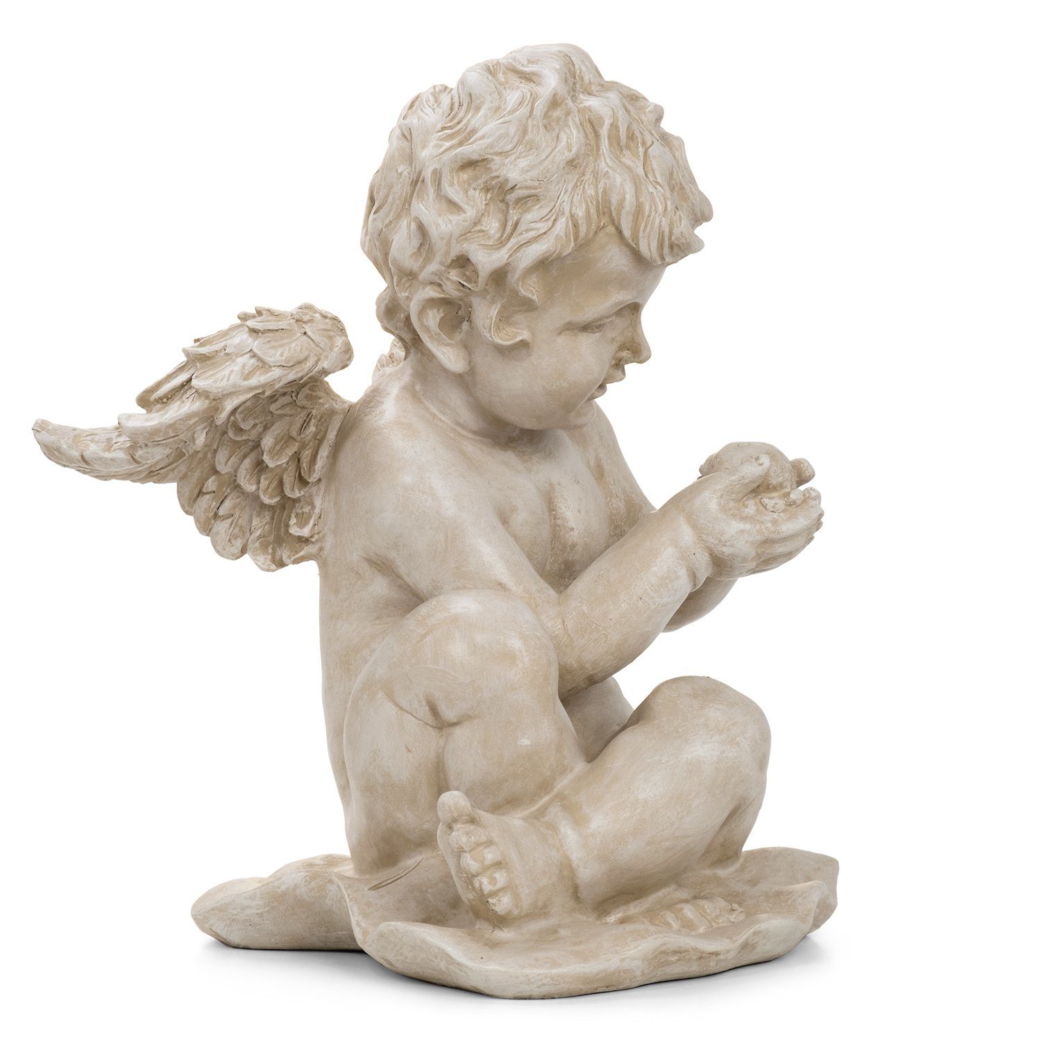 Moanyt Mini-Engelsstatuen Set Aus Kunstharz – 5 Stück | Garten-Deko & Miniatur-Figuren Für Blumentöpfe
