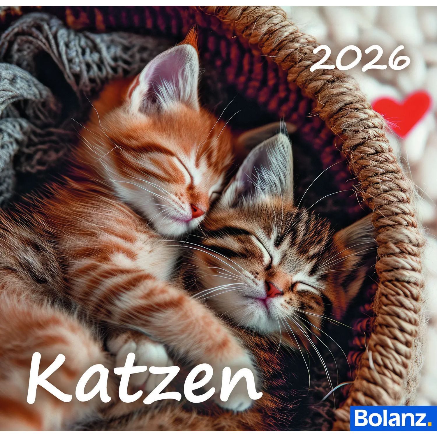 Tischkalender Katzen 2026