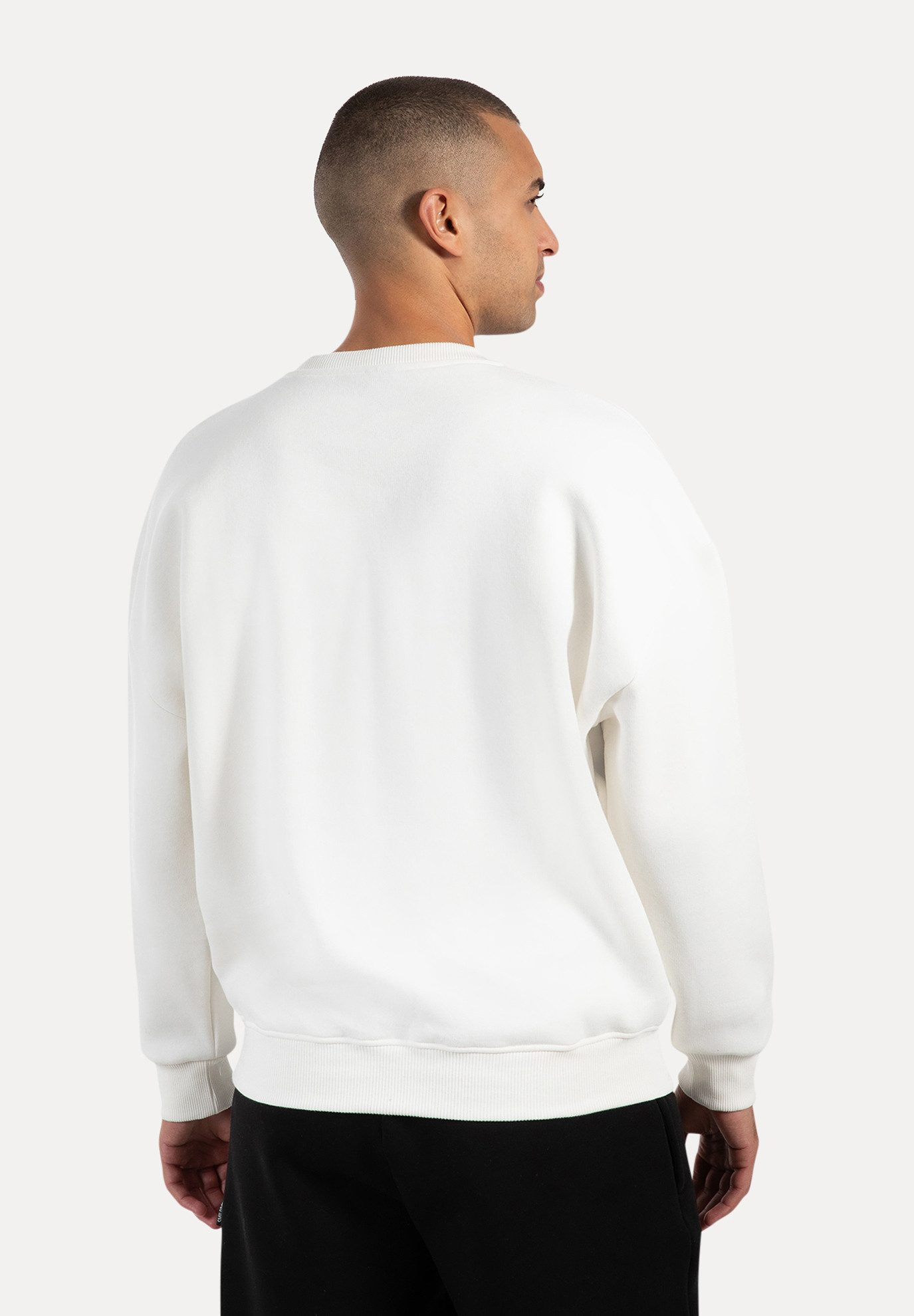 Smilodox Sweatshirt Unisex Riven, Oversize Fit Pulli mit Graviertem Metalll günstig online kaufen