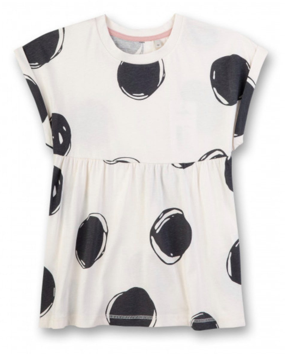 Sanetta PURE T-Shirt Mädchen T-Shirt aus Bio-Baumwolle mit Allover-Print