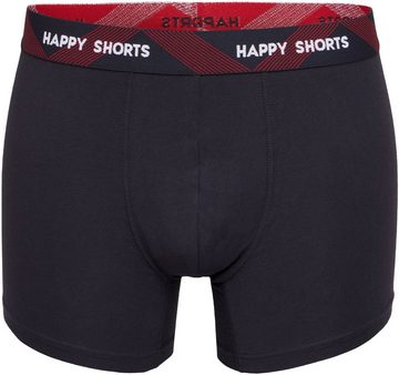 HAPPY SHORTS Trunk 4er Happy Shorts Jersey Trunk Herren Boxershorts Boxer Pant Sparpack (1-St)