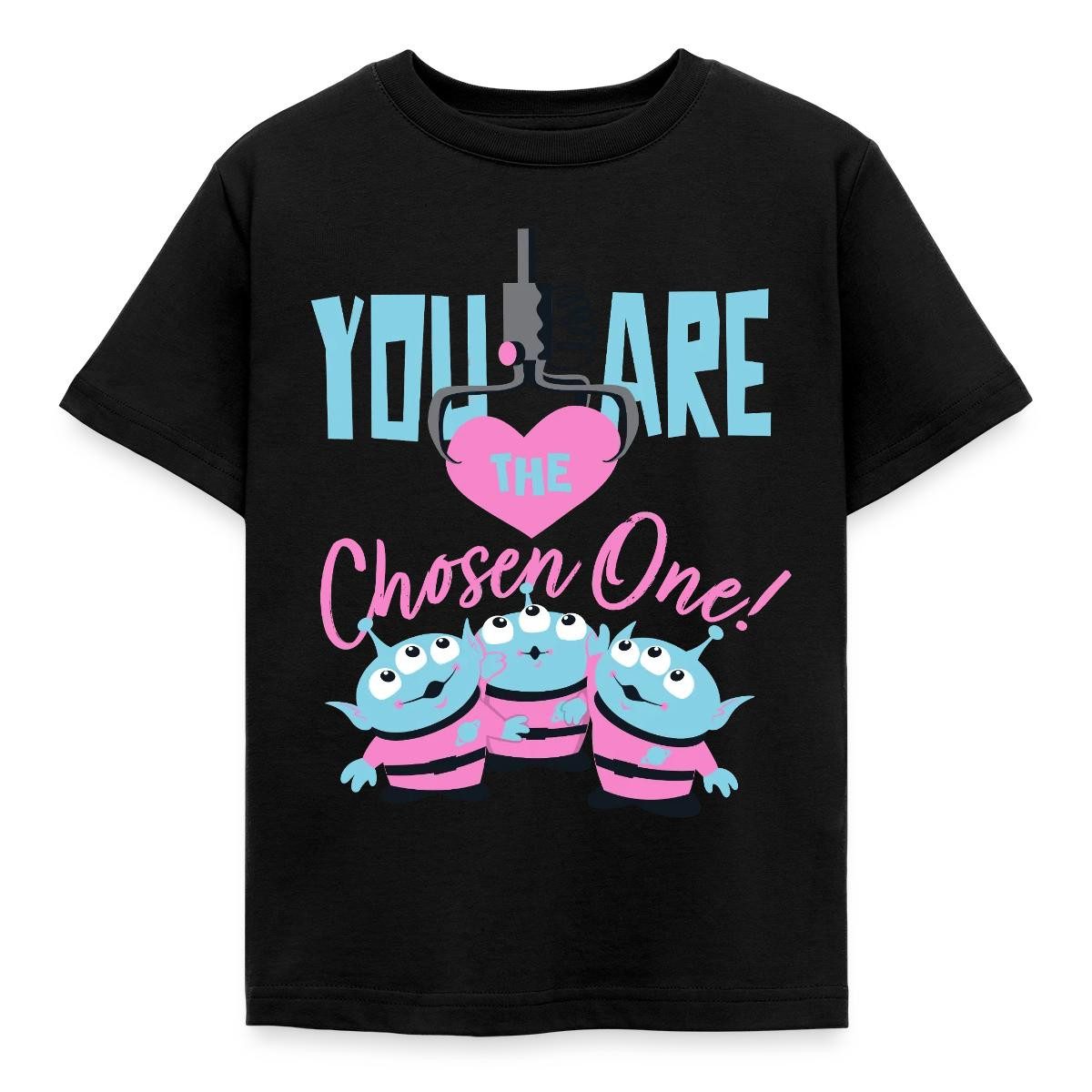Spreadshirt T-Shirt Toy Story You Are The Chosen One Kinder T-Shirt (1-tlg) Fällt klein aus. Wir empfehlen, eine Größe größer zu bestellen.