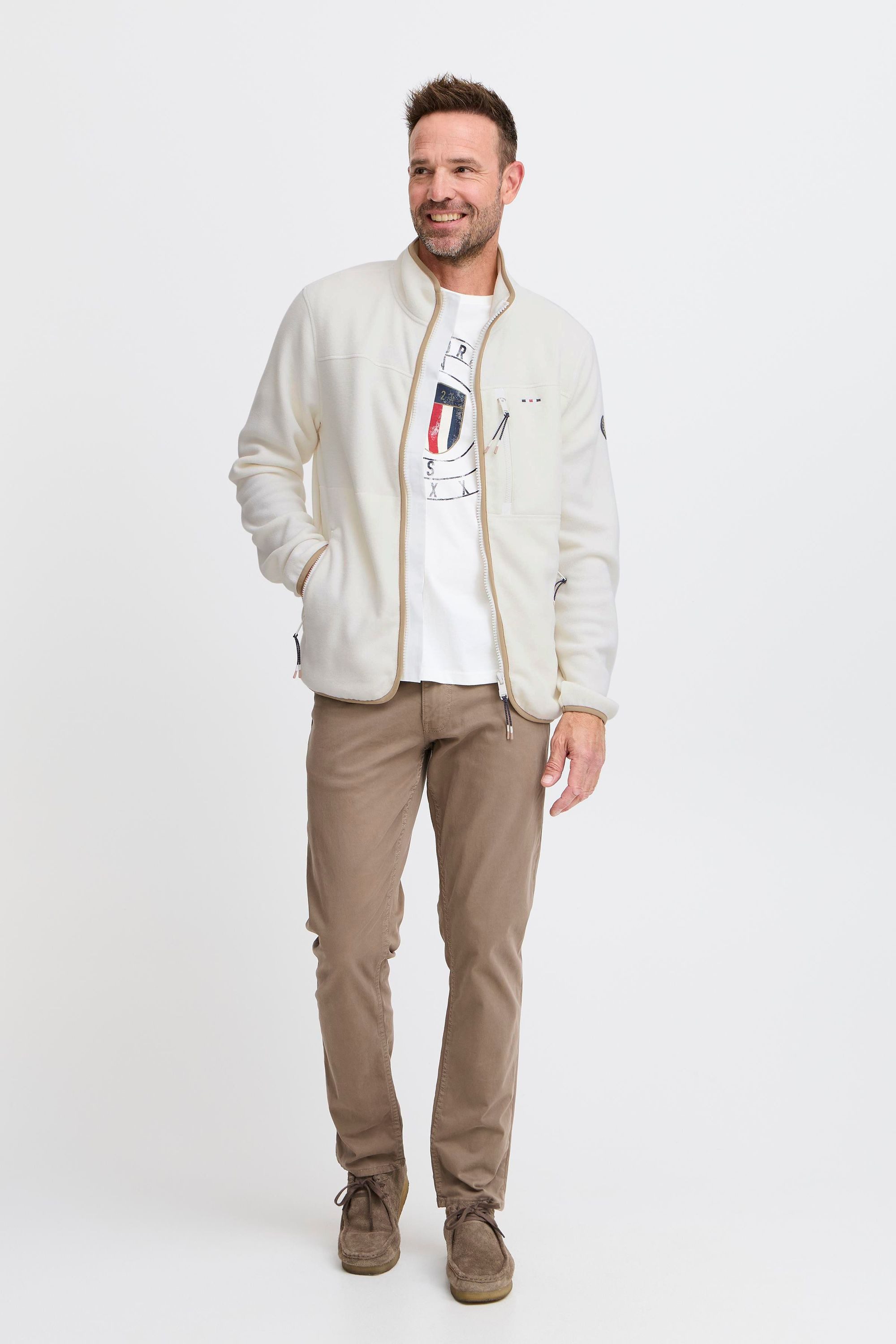 FQ1924 Fleecejacke FQHARRY Modische Fleecejacke günstig online kaufen