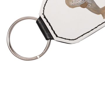 Mr. & Mrs. Panda Schlüsselanhänger Robbe Lachen - Weiß - Geschenk, Schlüsselanhänger, Schutzengel, Tasch (1-tlg), Liebevolles Detail