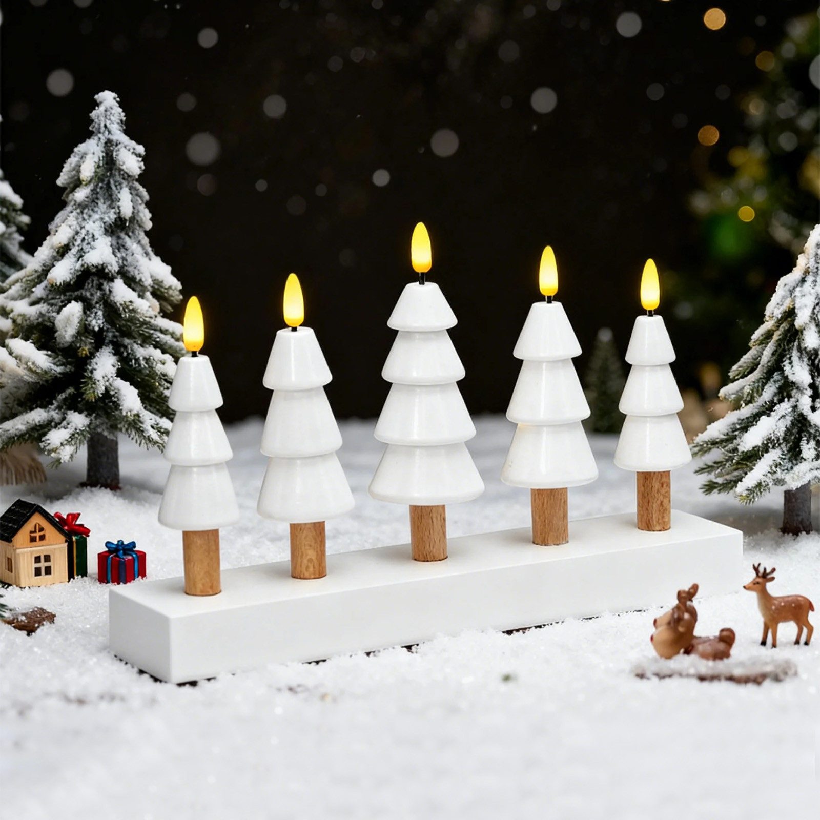 Salcar LED Dekolicht LED Weihnachtskerzenbaum – günstig online kaufen