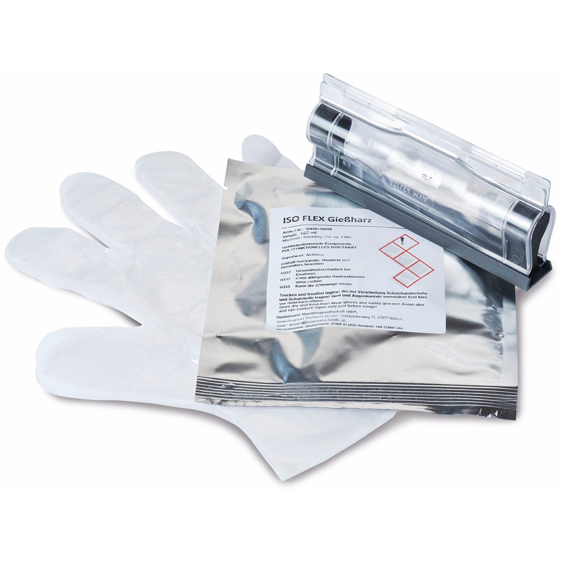 Heidemann Epoxidharz HEIDEMANN ISO Flex Giessharz-Set 30450, bis zu 5x6
