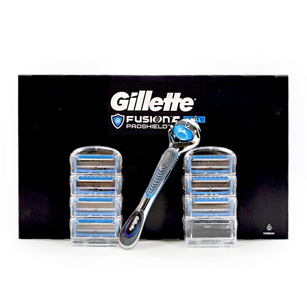 Gillette Rasierklingen Gillette Fusion 5 ProShield Chill Rasierklingen ...
