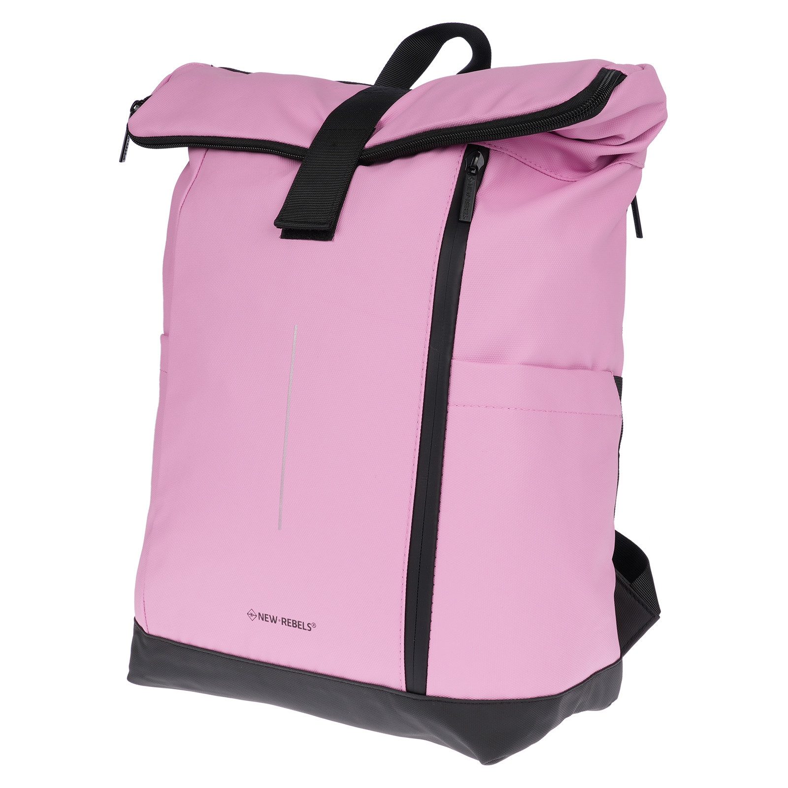 Christian Wippermann Cityrucksack Großer Roll up Rucksack Plane Fahrradrucksack (1 tlg, 1-tlg), Fahrradrucksack Kurier Rollup Bag