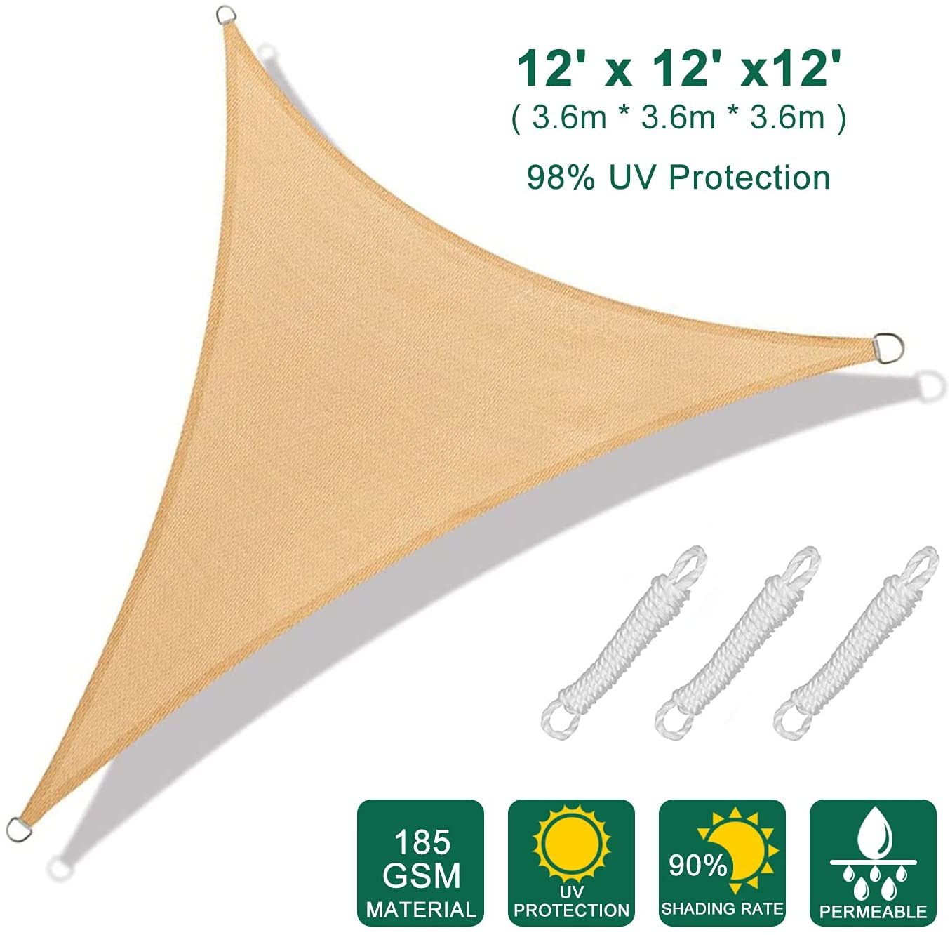 Daskoo Sonnensegel Sonnensegel Sonnenschutz Windschutz - günstig online kaufen