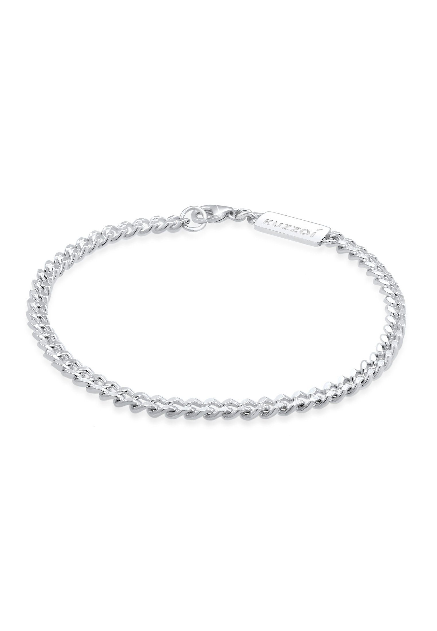 Kuzzoi Silberarmband Herren Panzer Massiv 925 günstig online kaufen