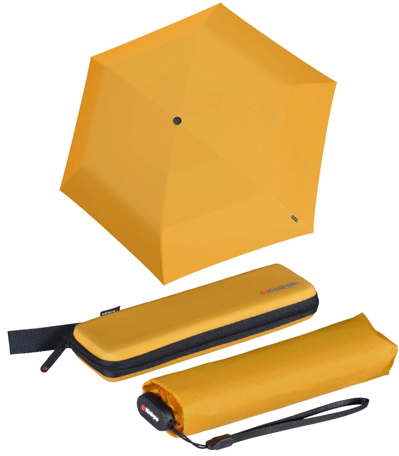 Knirps® Taschenregenschirm US.050 Ultra Light Slim Manual im stabilen Etui, extrem leicht und super kompakt
