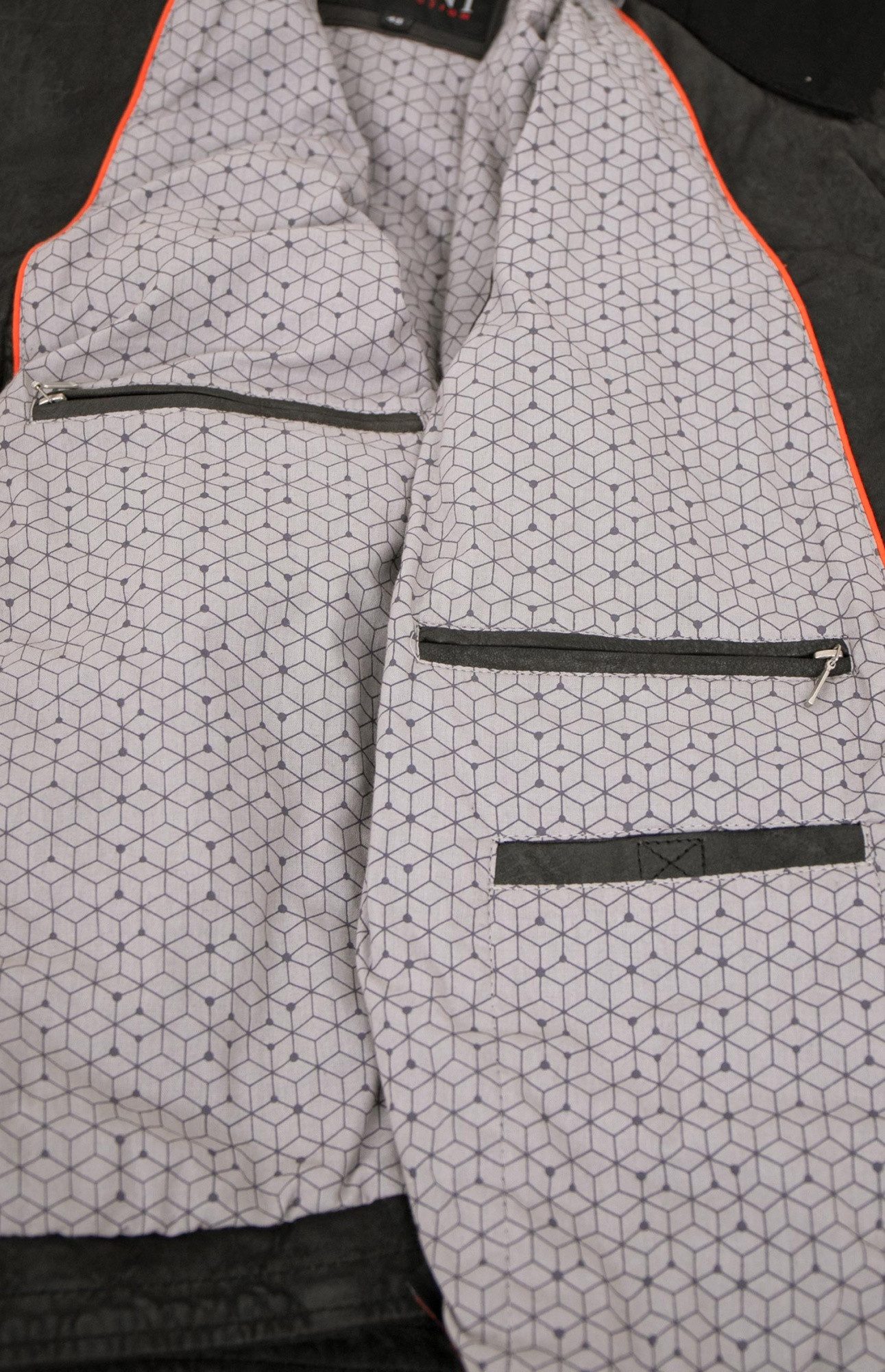 Jilani Lederjacke Ventura Jilani - Herren Lederjacke Kapuze Nubukleder schwarz
