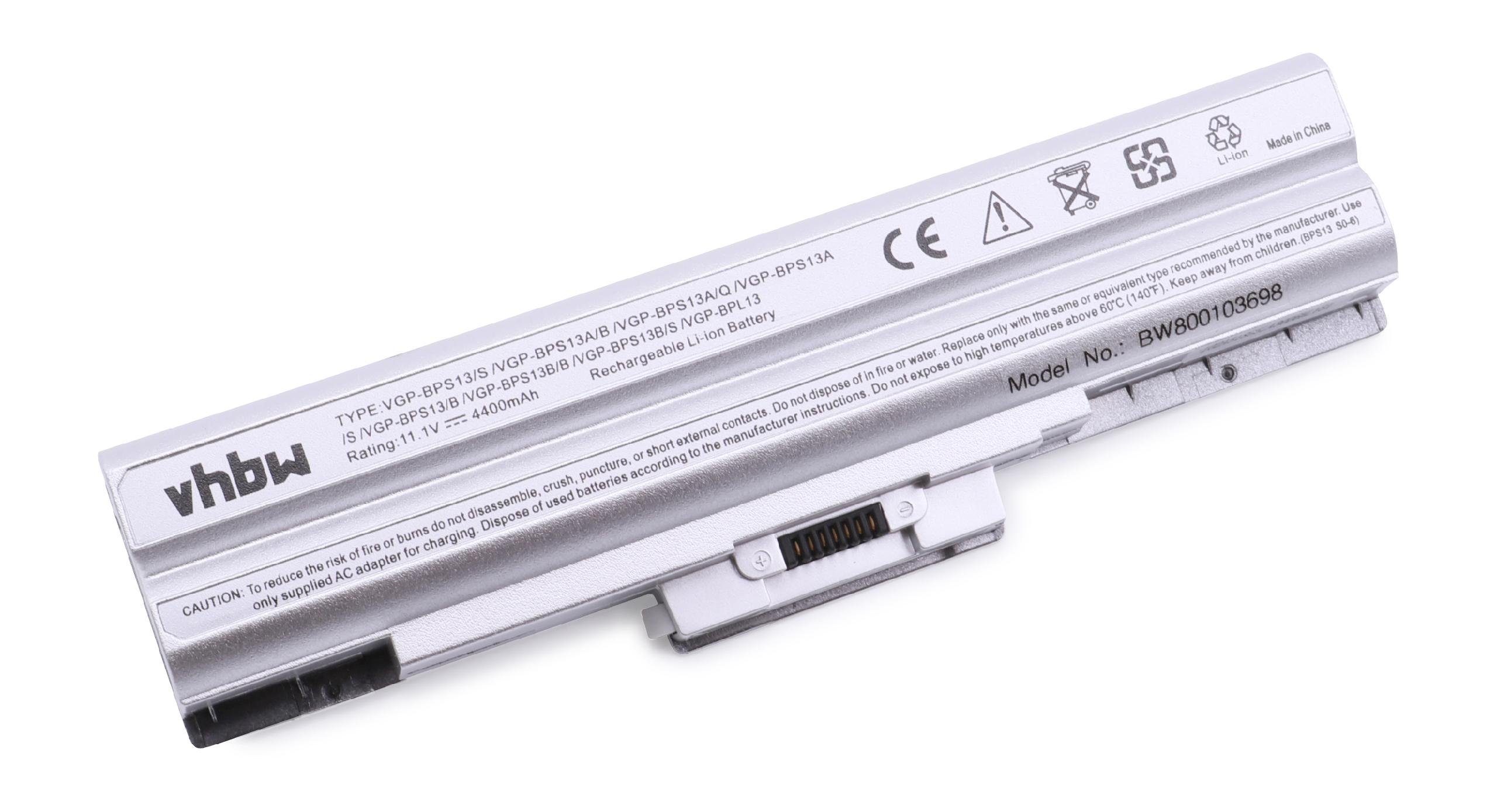 vhbw passend für Sony Vaio VPCCW21FX/R, VPCCW21FX/W, VPCCW26EC, Laptop ...