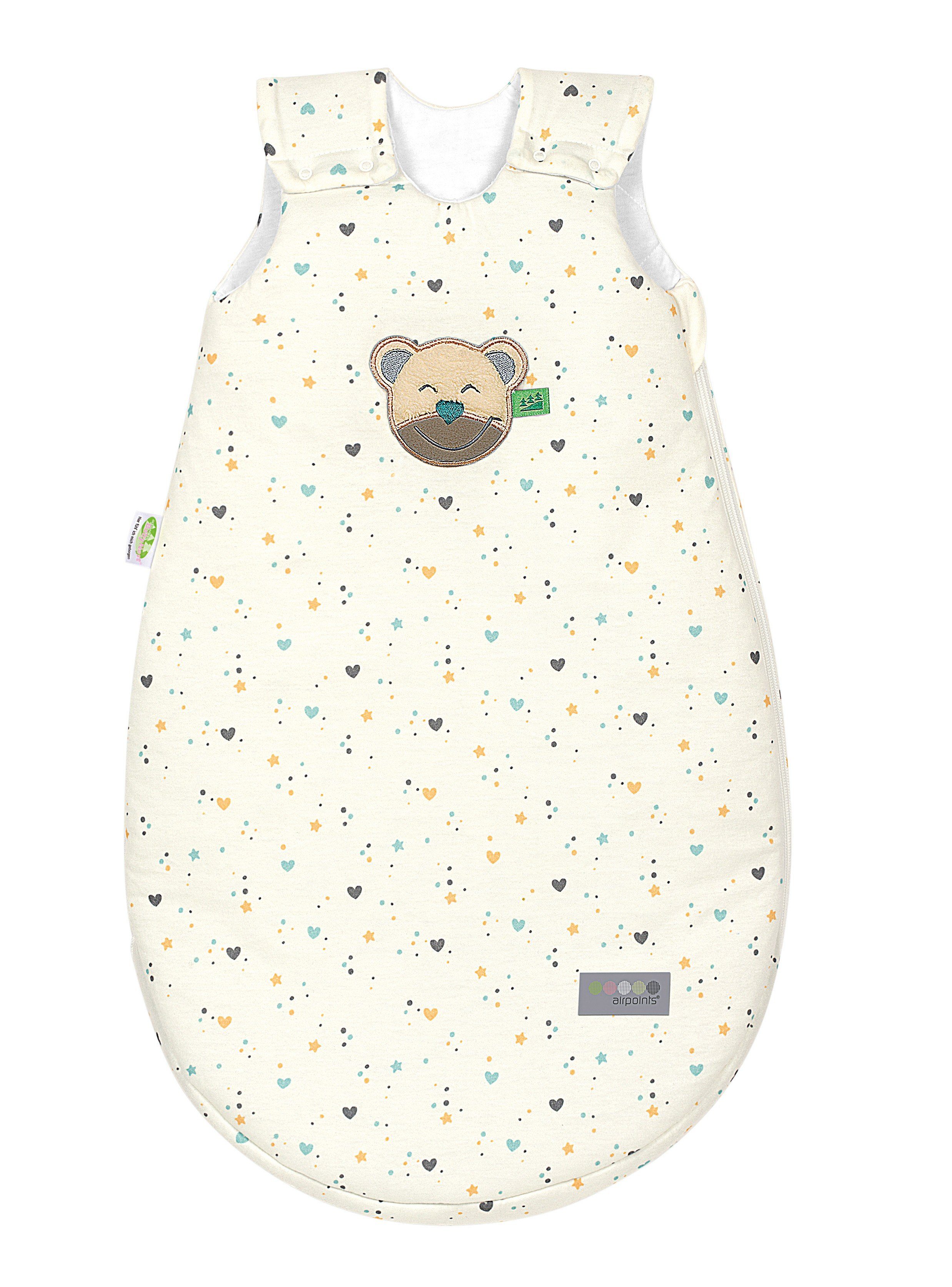 Odenwälder Babyschlafsack Mucki Point Allround Baby Schlafsack Lovely Stardust