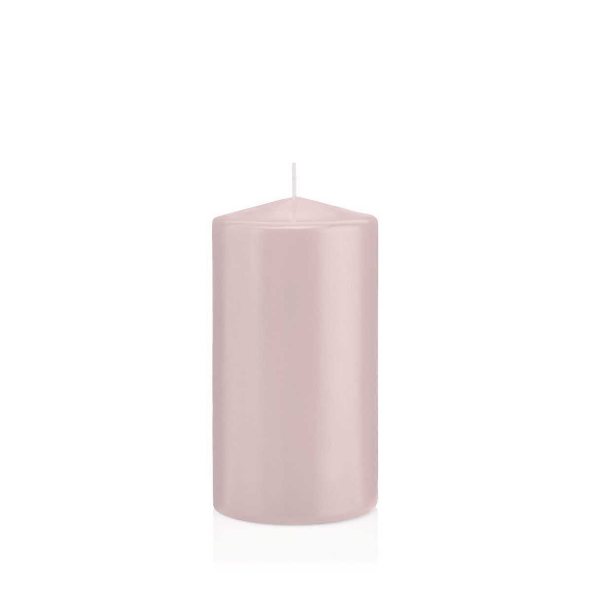 Wiedemann Kerzen Stumpenkerze Stumpenkerzen Rosé Ø 78 x 150 mm, 8 Stück
