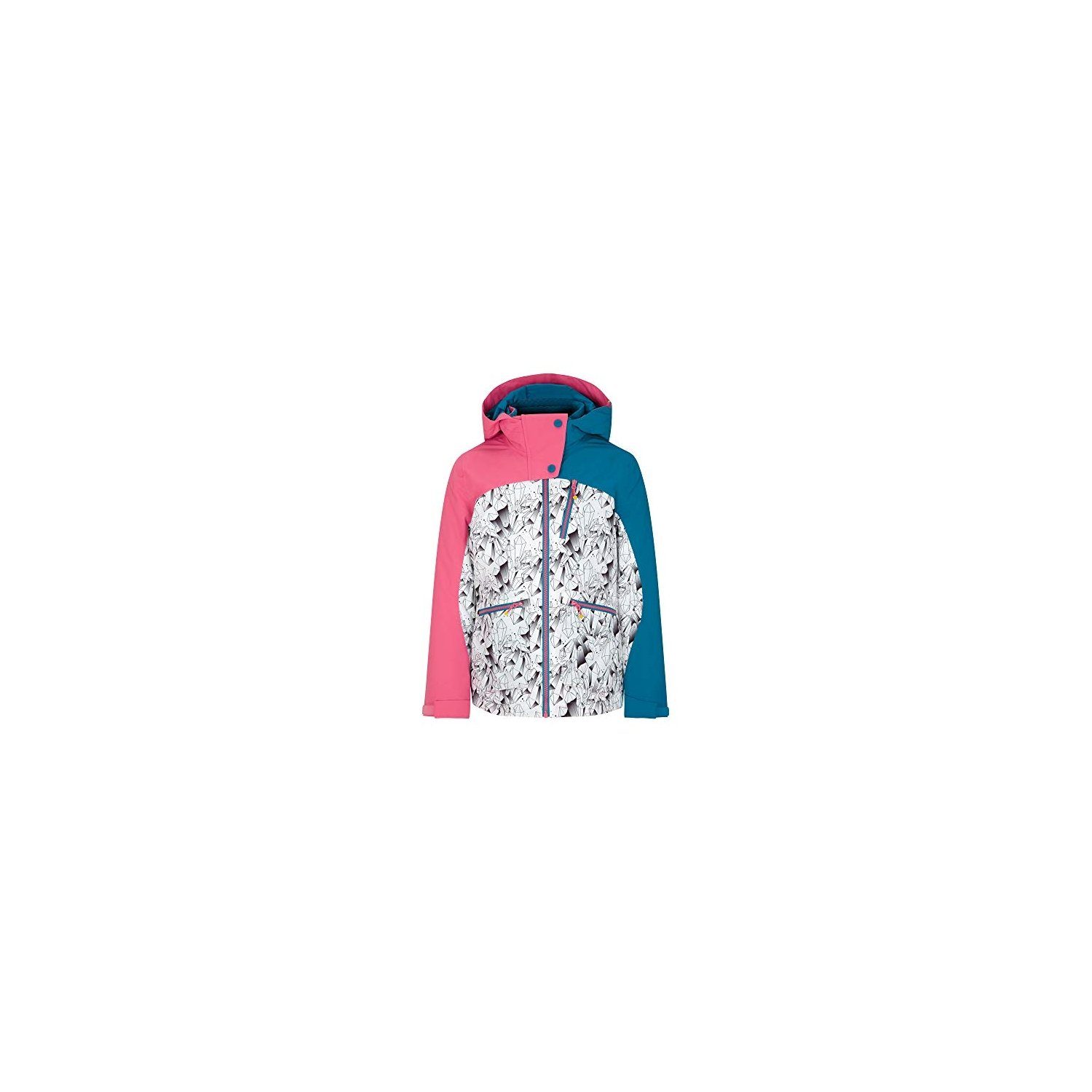 Ziener Skijacke ANTALIA jun (jacket ski) - 148 ice crystal print / 176 | Sportjacken