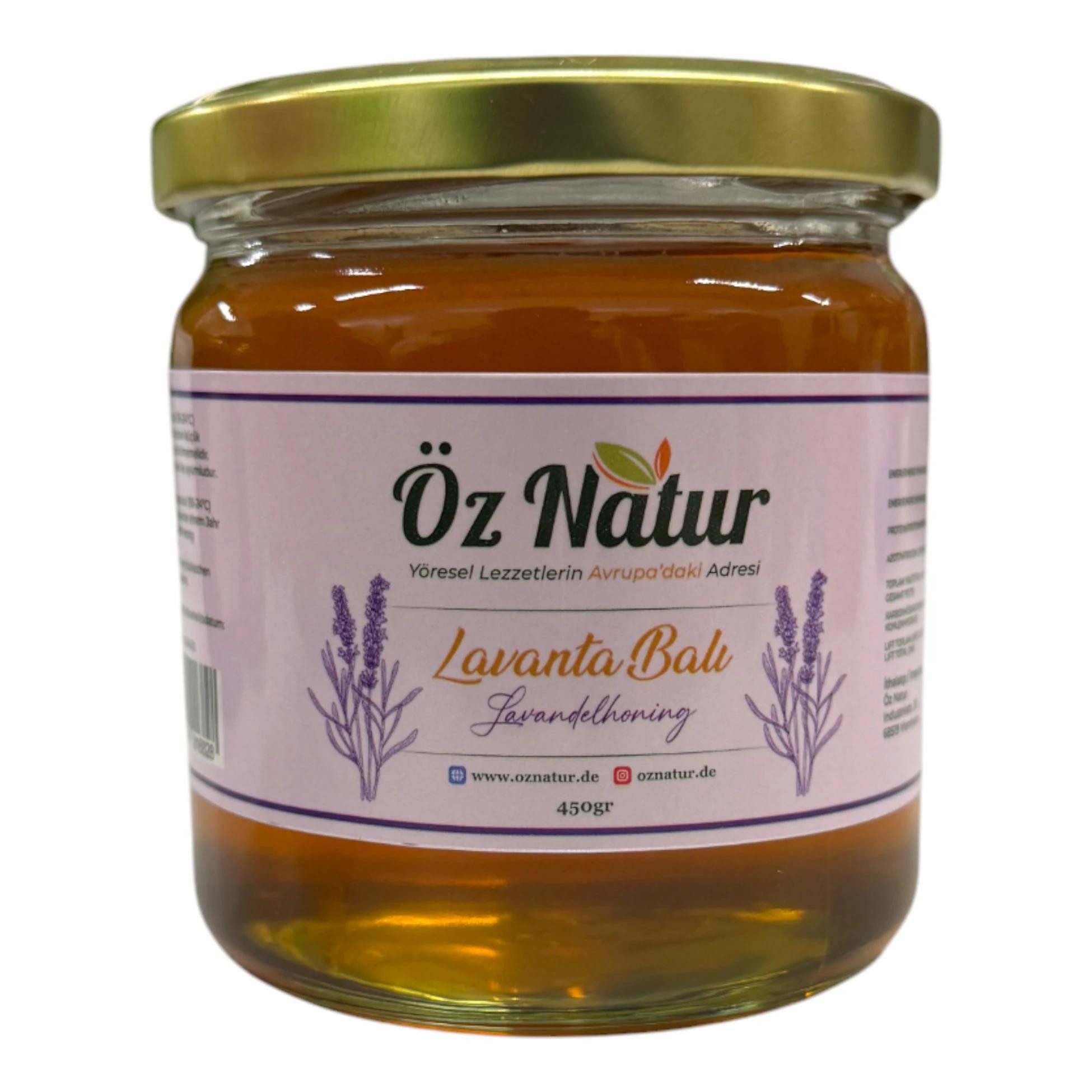 Öz Natur Honig, Lavendelhonig 450g