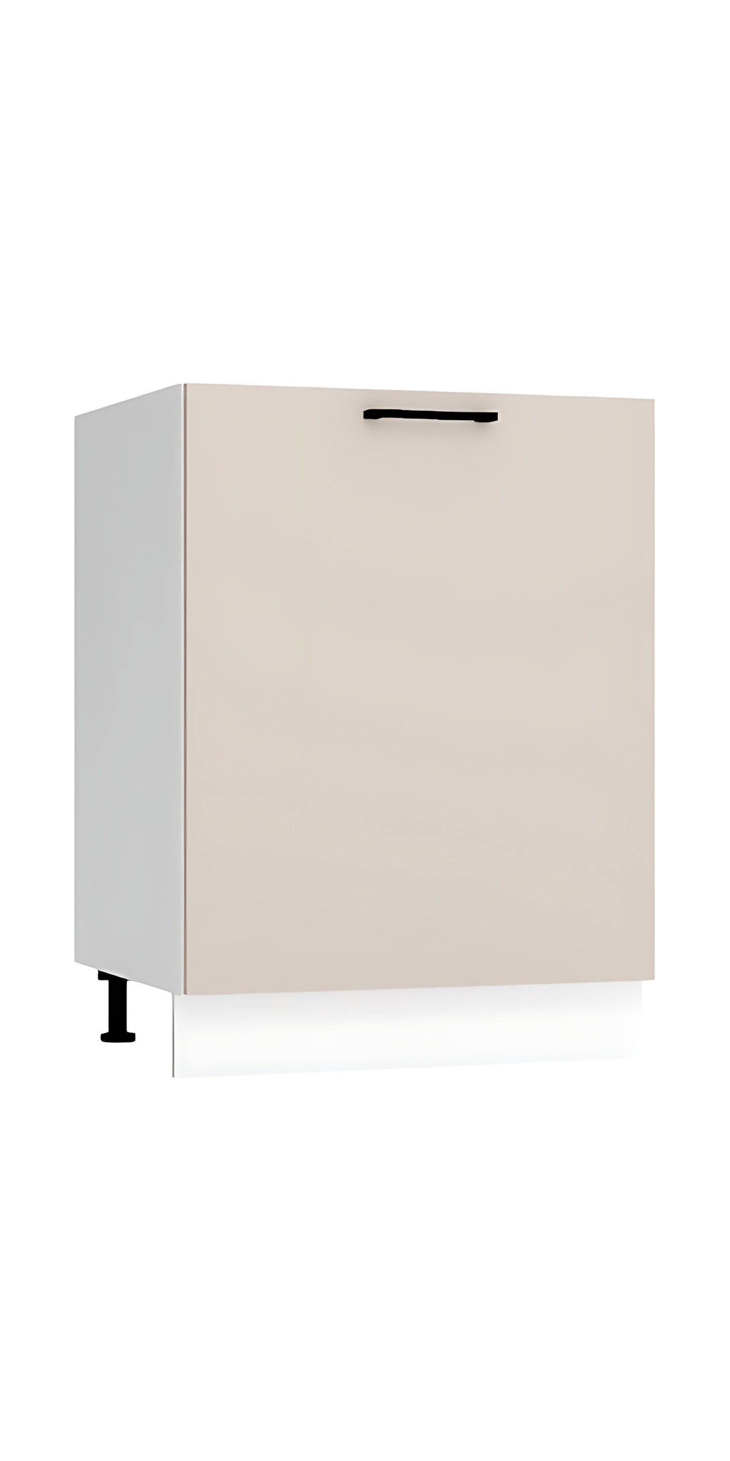 ROYAL24_MARKT Spülenunterschrank D60ZL S/1 - Morvex - Robust & langlebig, mit 1 Schublade (Küchen Spüleinunterschrank, 1-St., Premium - Morvex) Zeitlos - Exklusiv - Top Qualität