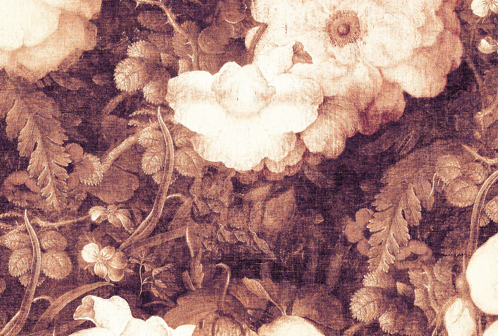 Architects Paper Fototapete Atelier 47 Art Blossom 2, glatt, floral, (4 St), Vlies, Wand, Schräge, Decke