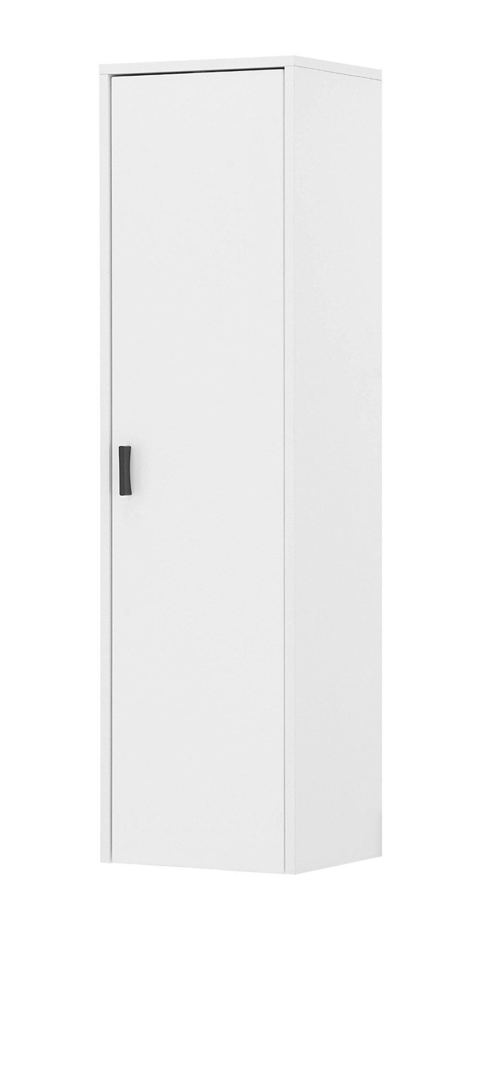 Furn.Design Hängeschrank Merced (Wandschrank in weiß matt, 48 x 180 cm) mit Soft-Close Funktion