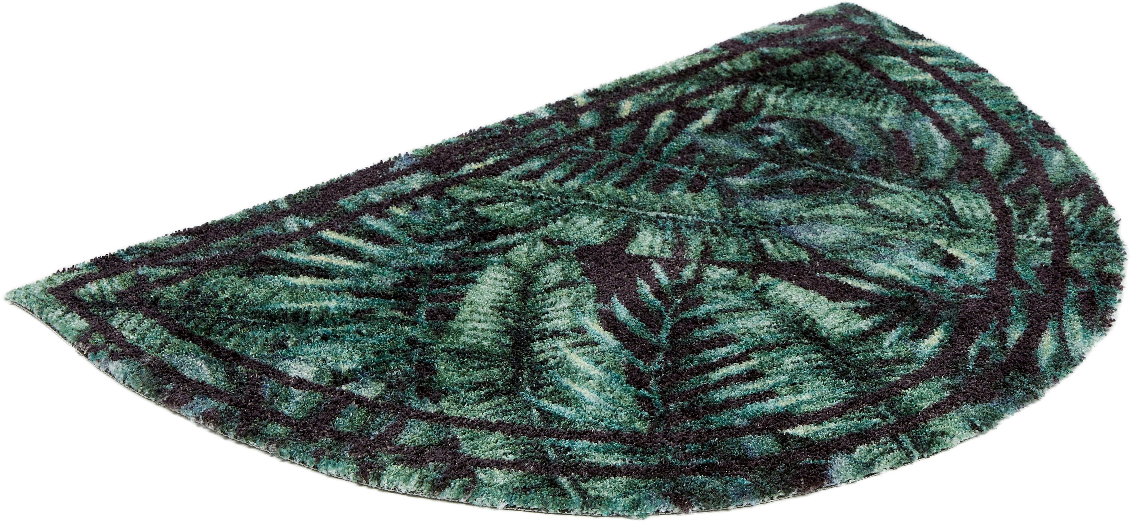 ASTRA Fußmatte Pure&Soft 014, halbrund, Höhe: 7 mm, Sauberlaufmatte, weiche Oberfläche, waschbar, rutschfest