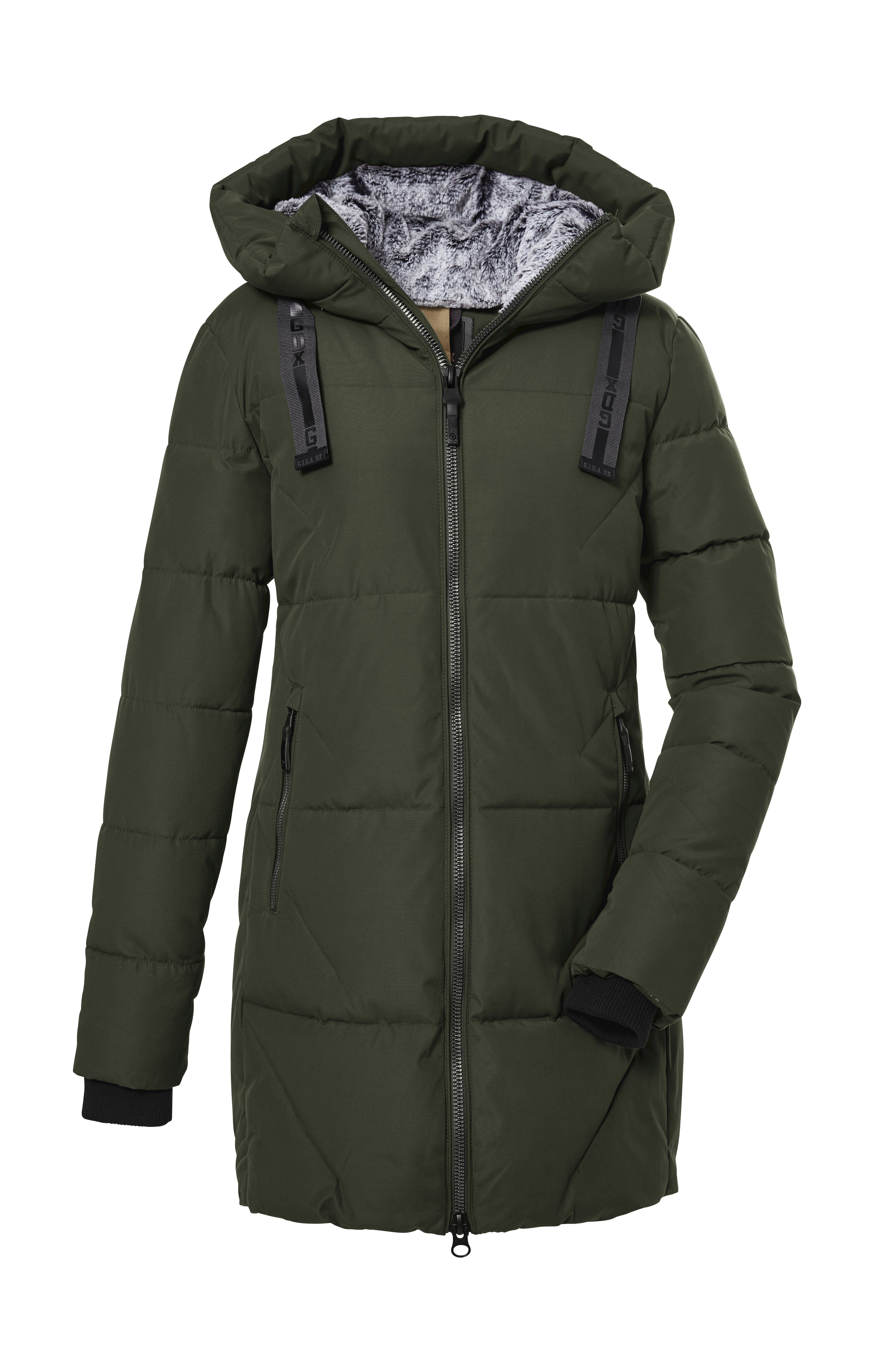 G.I.G.A. DX by killtec Steppmantel GW 15 WMN QLTD PRK Wasserabweisender, winddichter Damenparka mit großer Kapuze