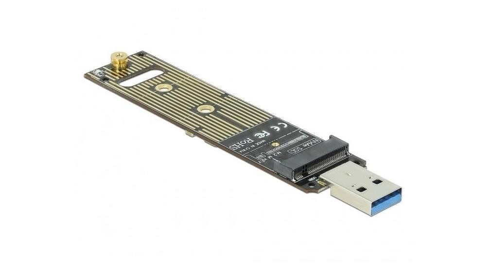 Modem DeLOCK Konverter für M.2 NVMe PCIe SSD mit USB 3.1
